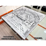Chanel silk scarf 90x90cm 060921 2025 (TOP QUALITY)