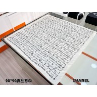 Chanel silk scarf 90x90cm 060927 2025 (TOP QUALITY)