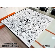 Chanel silk scarf 90x90cm 060932 2025 (TOP QUALITY)