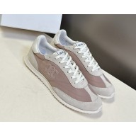 CELINE RACER LOW TOP SNEAKER IN NYLON, SUEDE CALFSKIN AND CALFSKIN ROSEWOOD 2025