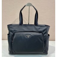 Prada Re-Nylon tote bag 2VG097 black 2025