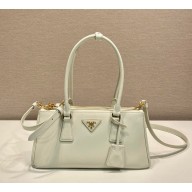 Prada saffiano leather handbag 1BA457 white 2025
