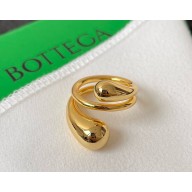 Bottega Veneta Drop Ring yellow gold 2025