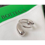 Bottega Veneta Drop Ring Silver 2025