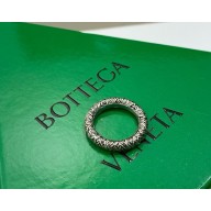 Bottega Veneta Intreccio ring Silver 2025