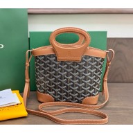 Goyard Beluga Mini Bag Black & Tan 2025