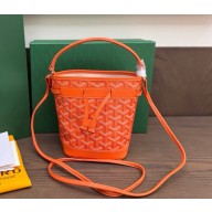 GOYARD Petit Flot Mini bucket bag Orange 2025
