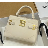 Balmain B-Buzz 22 leather Shoulder bag beige 2025
