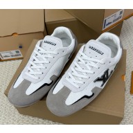 Louis Vuitton women/men 1AHWXP LV Rally Sneaker Gray/White 2025 