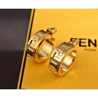 Fendi  Forever earrings  Gold-coloured metal earrings gold 05 2025