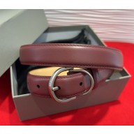 Balenciaga Width 2.5cm Belt 062702 2025