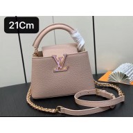 Louis Vuitton LV Milky Way Capucines Mini Bag M23082 Quartz White 2023