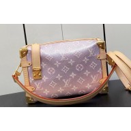 Louis Vuitton Monoglam canvas Side Trunk Bag M22842 Rose Pink 2023