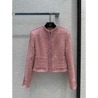 CHANEL PINK tweed jacket 2023