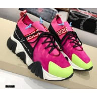 Versace Squalo Knit Women's/Men's Sneakers 01