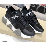 Versace Squalo Knit Women's/Men's Sneakers 02