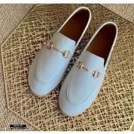 Gucci Leather Horsebit Espadrilles White 2021