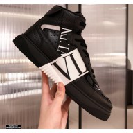Valentino Mid-Top Calfskin VL7N Sneakers with Bands 05 2021