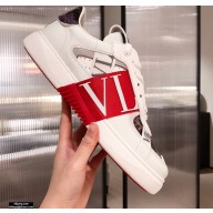 Valentino Low-top Calfskin VL7N Sneakers with Bands 15 2021
