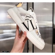 Valentino Low-top Calfskin VL7N Sneakers with Bands 11 2021