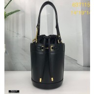 Gucci Horsebit 1955 Small Bucket Bag 637115 Leather Black 2021