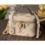 Louis Vuitton Monogram Nice Vanity PM Bag M45599 Cream/Bois de Rose Pink 2021
