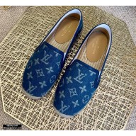 Louis Vuitton Monogram Espadrilles Blue 2021
