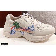 Gucci Rhyton Leather Lovers Sneakers 26 2021