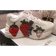 Gucci Rhyton Leather Lovers Sneakers 08 2021