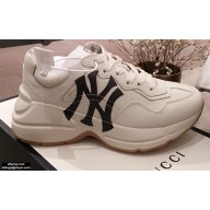 Gucci Rhyton Leather Lovers Sneakers 04 2021