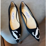 Jimmy Choo Love JC Flats Black 2021