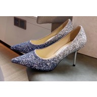 Jimmy Choo Heel 8.5cm Love Pumps Glitter 21 2021