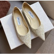 Jimmy Choo Love Flats Glitter 23 2021