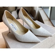 Jimmy Choo Heel 8.5cm Love Pumps Glitter 25 2021