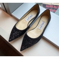 Jimmy Choo Love Flats Glitter 26 2021