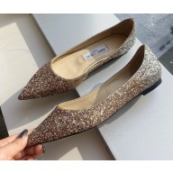Jimmy Choo Love Flats Glitter 10 2021