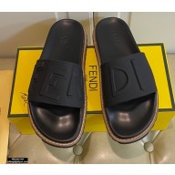 Fendi Rubber Footbed Slides 01 2021