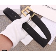 Saint Laurent Width 3cm Belt YSL05