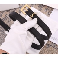 Saint Laurent Width 2cm Belt YSL07