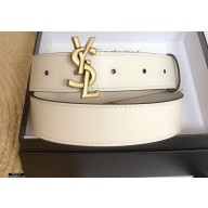 Saint Laurent Width 3cm Belt YSL10