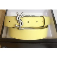 Saint Laurent Width 3cm Belt YSL11