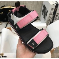 Louis Vuitton Arcade Flat Sandals Pink 2021