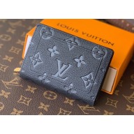 Louis Vuitton Monogram Empreinte Leather Cléa Wallet M80151 Black 2021