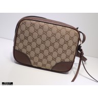 Gucci Bree Original GG Canvas Mini Messenger Bag 387360 Coffee 2021