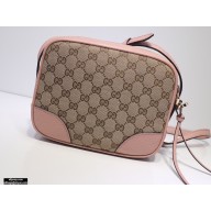 Gucci Bree Original GG Canvas Mini Messenger Bag 387360 Pink 2021