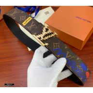 Louis Vuitton Width 4cm Belt LV100