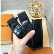 Louis Vuitton Width 3.5cm Belt LV147