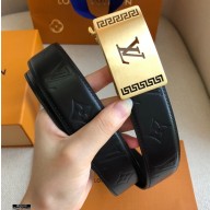 Louis Vuitton Width 3.5cm Belt LV152