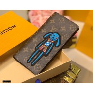 Louis Vuitton Monogram Canvas Brazza Wallet M80158 Zoom with Friends 2021