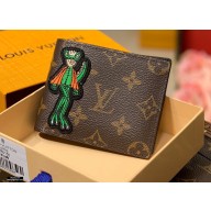 Louis Vuitton Monogram Canvas Slender Wallet M80156 Zoom with Friends 2021